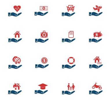 sigorta el Icon set