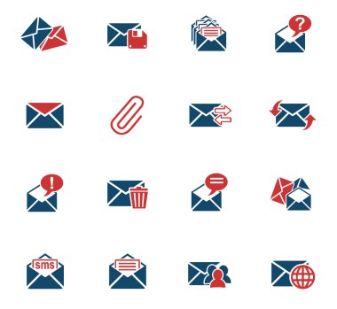 mektup ve Zarf Icon set