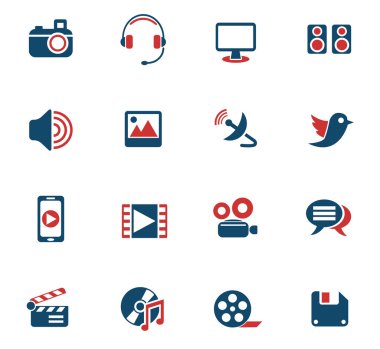  Medya Icon set