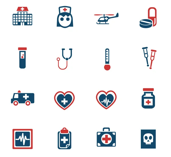 Set pictograme medicament — Vector de stoc