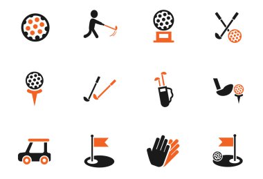 Golf Icon set