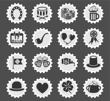 St patrick günü Icon set