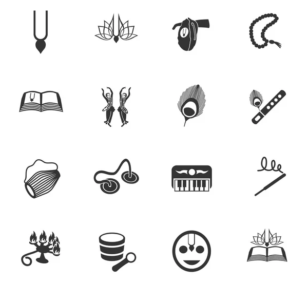 Hare krishna Icon set