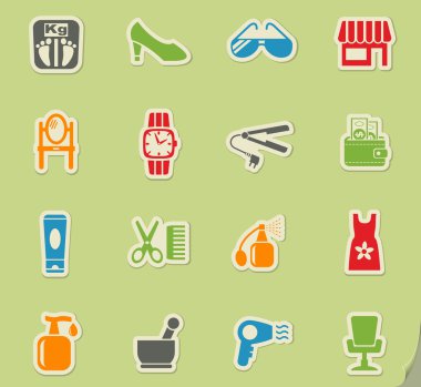 Güzellik Salonu Icon set