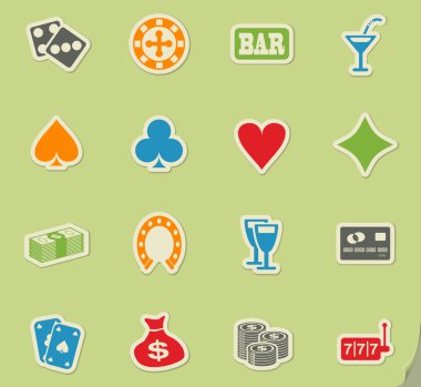 Casino Icon set