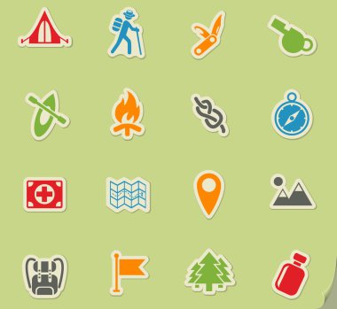 Günün skouts Icon set