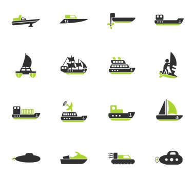 su taşıma Icon set