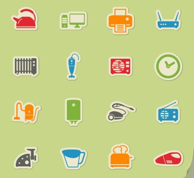 Anasayfa applicances sadece simgeleri