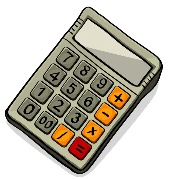 Ikoon van de Calculator vector — Stockvector
