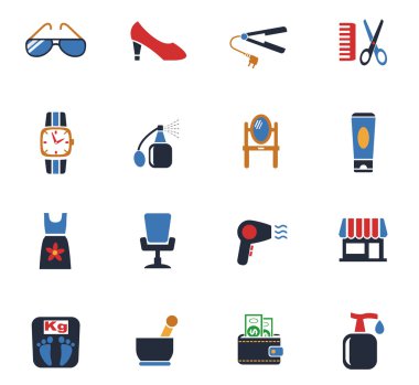 Güzellik Salonu Icon set