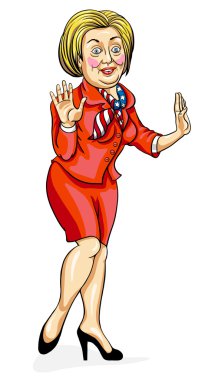 Hillary Clinton karikatürü
