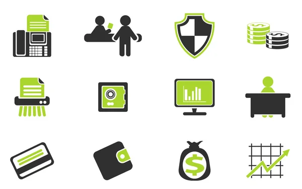 Finance Icons — Stock Vector