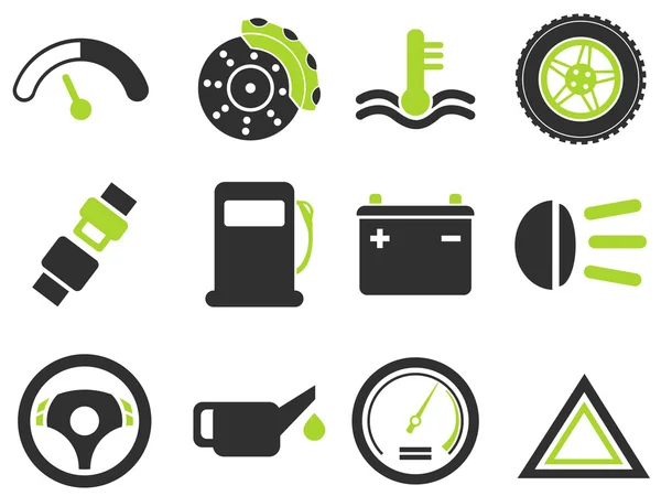 Set di icone dell'interfaccia auto vettoriale — Vettoriale Stock