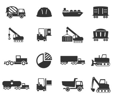 Endüstriyel sadece simgeleri