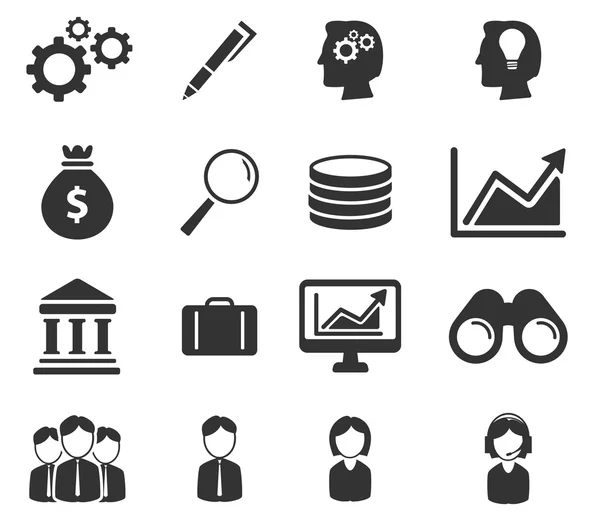 Office simply icons — Stock Vector