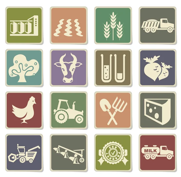 Icono agrícola — Archivo Imágenes Vectoriales