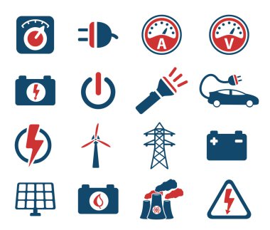 Elektrik sadece simgeleri