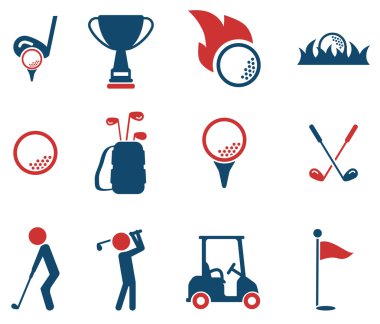 Sadece simgeleri golf