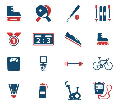 Sadece simgeleri spor