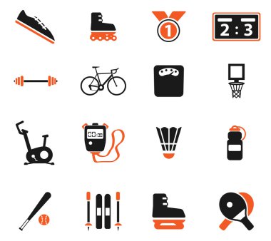 Sadece simgeleri spor