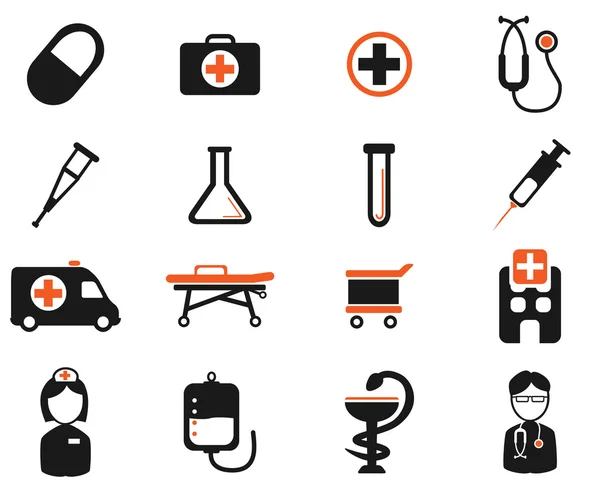 Medyczne po prostu ikony — Wektor stockowy