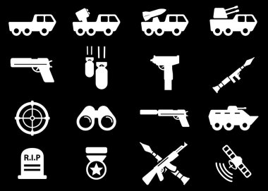 Askeri sadece simgeleri