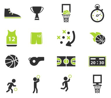 Basketbol sadece simgeleri