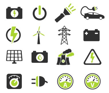 Elektrik sadece simgeleri