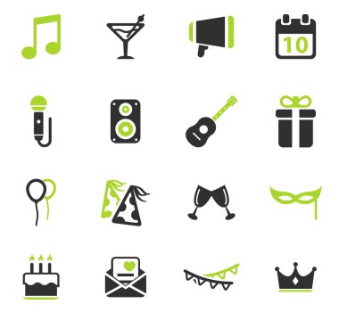 Sadece simgeleri parti