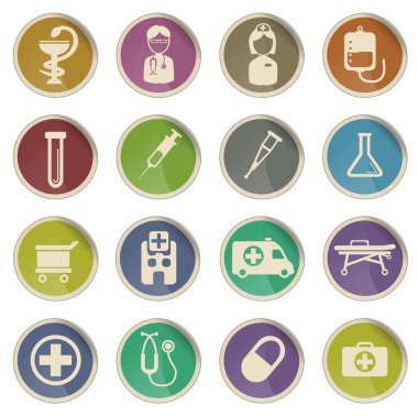 Tıbbi sadece simgeleri