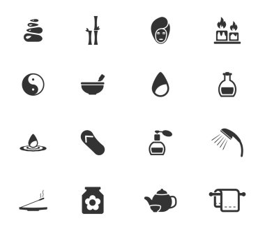 Spa sadece simgeleri