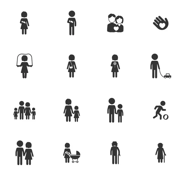 Aile sadece simgeleri