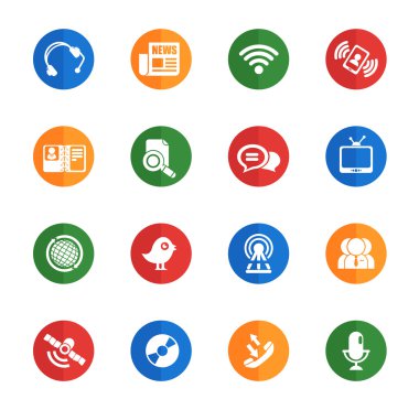 iletişim Icon set