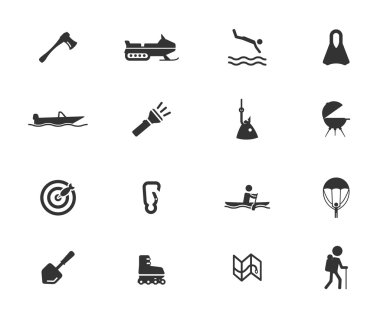 Active receration sadece simgeleri