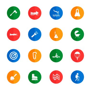 Active receration sadece simgeleri