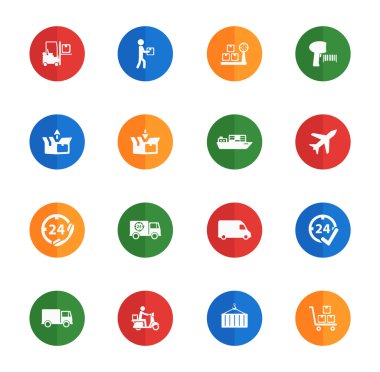 Teslimat sadece simgeleri