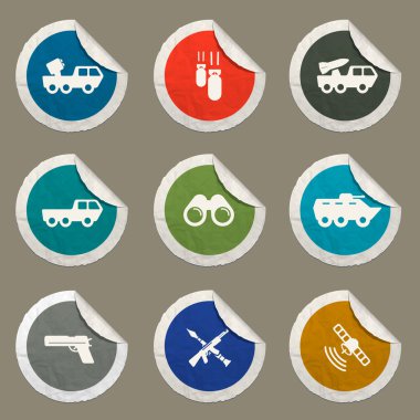 Askeri sadece simgeleri