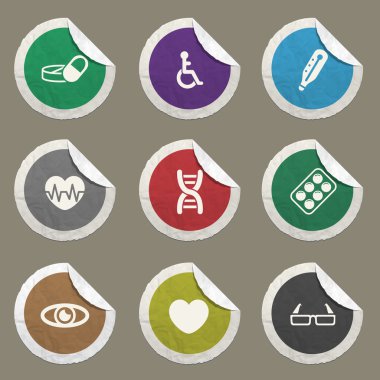 Tıbbi sadece simgeleri