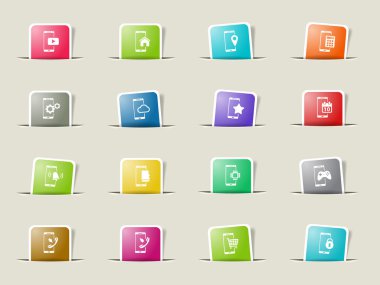 Smartphone sadece simgeleri