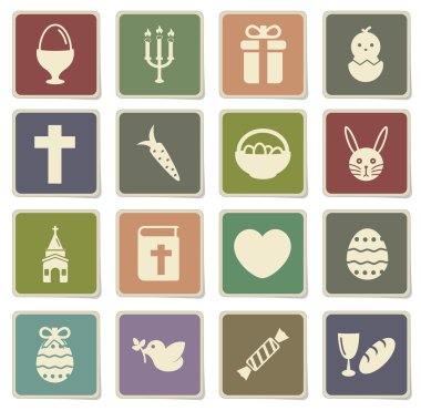 Paskalya günü sadece simgeleri