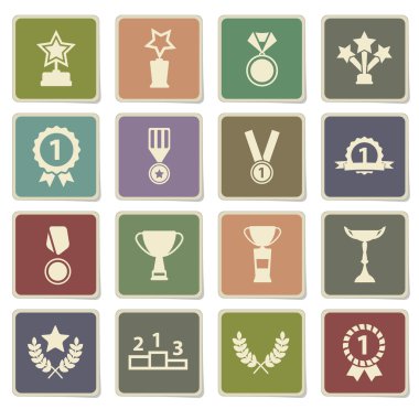 Madalya ve tropheys sadece simgeleri