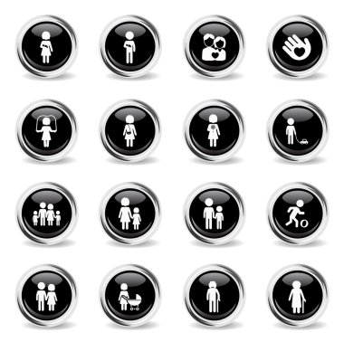 Aile sadece simgeleri