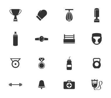 Sadece simgeleri boks