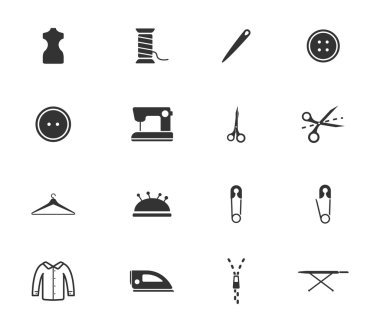 Sadece simgeleri terzilik