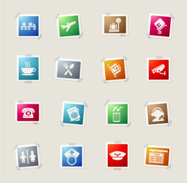 Havaalanı Icon set