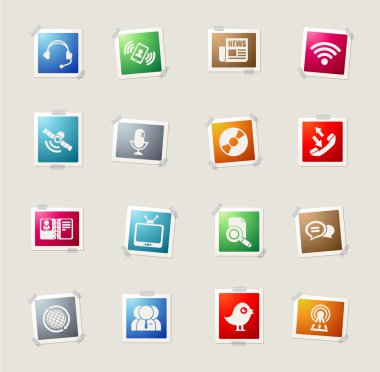 iletişim Icon set