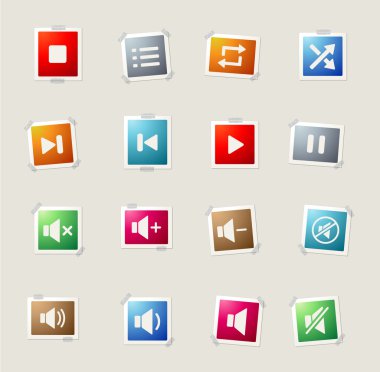 Ortam Oynatıcı Simgeleri ayarlandı