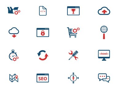 SEO ve geliştirme sadece simgeleri