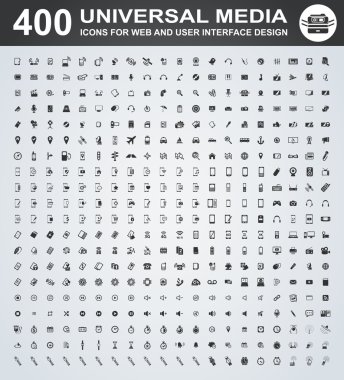 Medya Icon set 