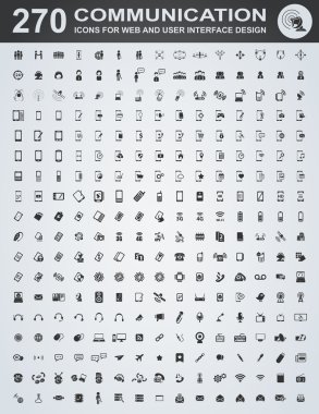 iletişim Icon set